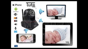Wireless Wifi Baby Monitor IP Home Security Camera Smartphone Audio Night Vision