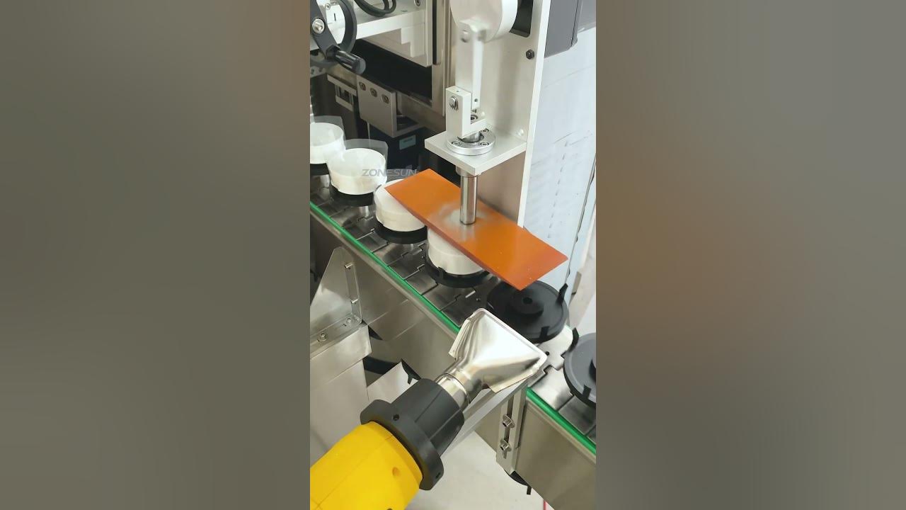 Sleeve Label Applicator for Cosmetic Jars YouTube