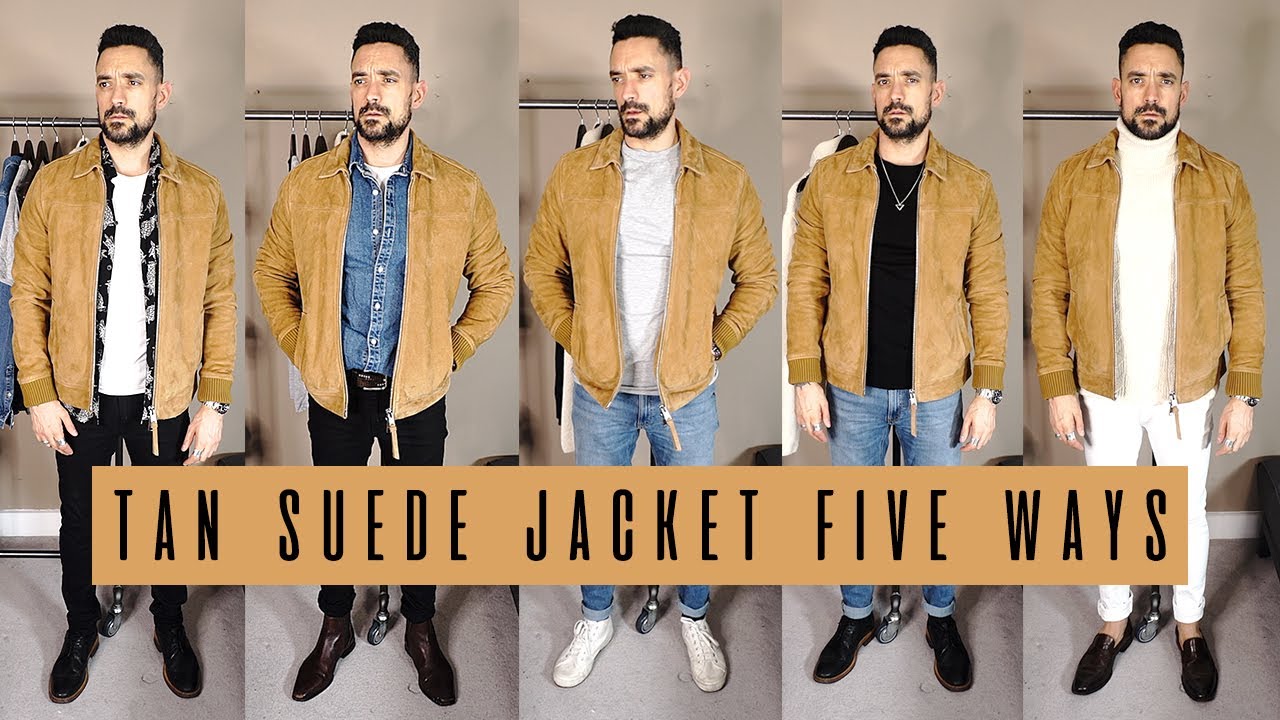 Top 74+ imagen beige jacket outfit men - Abzlocal.mx