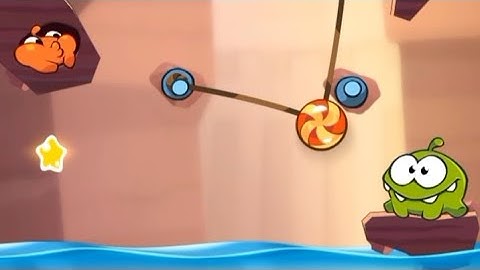 cut the rope 2 level 44 & 45 |walkthrough🐸