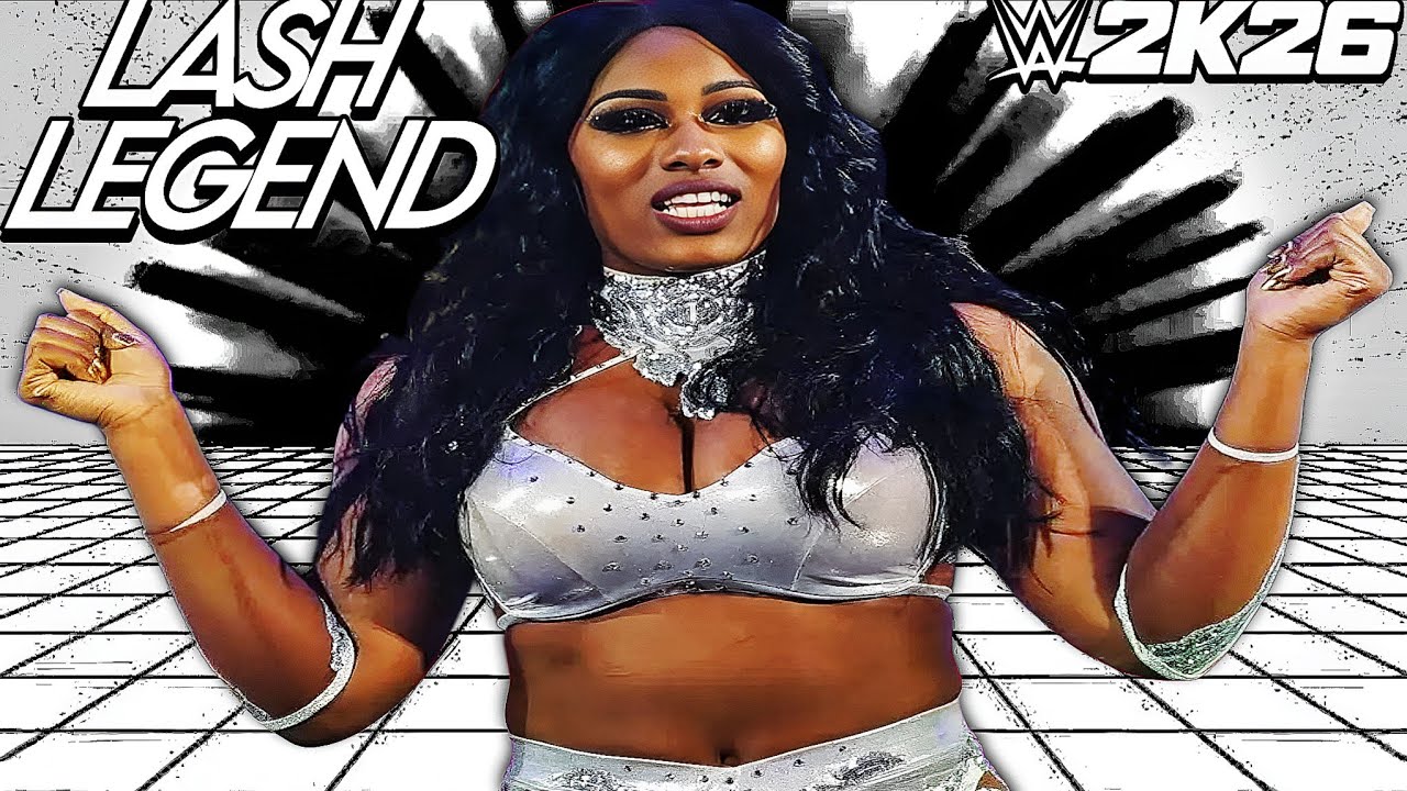 WWE 2K26 - Lash Legend Signatures and Finishers - YouTube