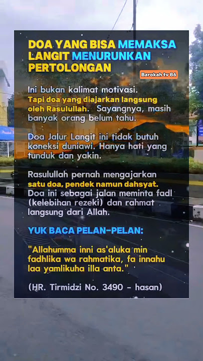 Doa Jalur Langit #quotes #motivasiislam #inspirasihidup