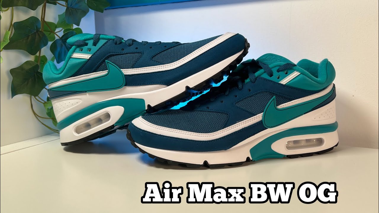 Nike Air Max BW OG Marina/Grey Jade On foot - YouTube