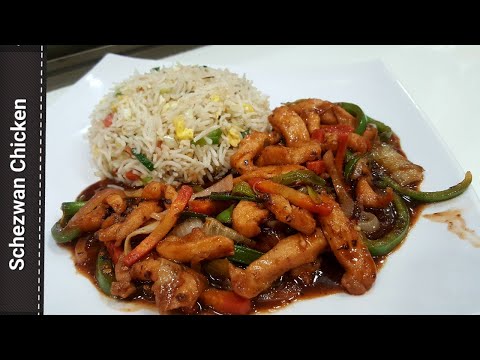 easy-and-simple-schezwan-chicken-recipe-restaurant-style-|-street-food-of-karachi-pakistan