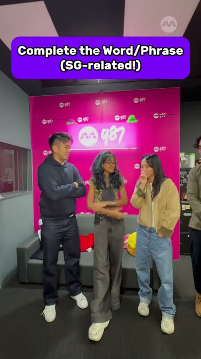 I wonder why Tanjong Katong of all things 🤔 #987fm #SG60