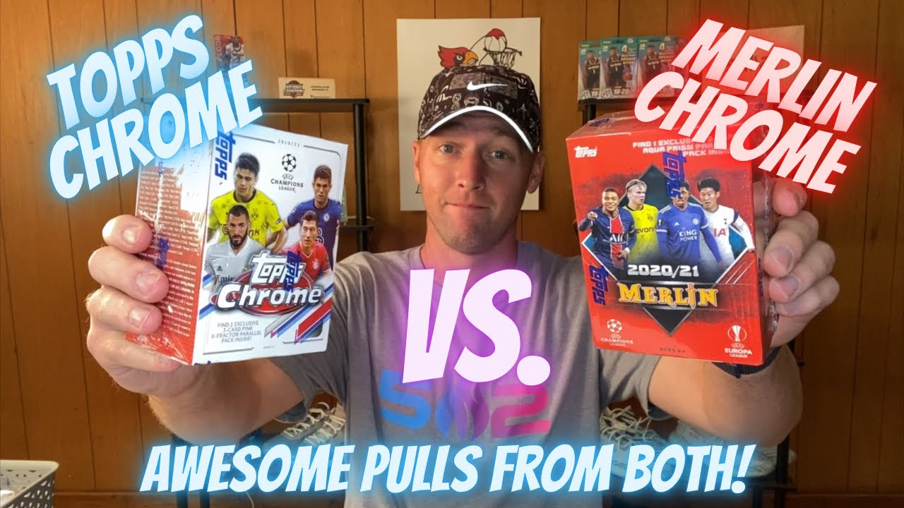 Topps Merlin Chrome VS Topps Chrome Champions League! Which One Is