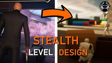 I made a HITMAN Inspired Stealth Level