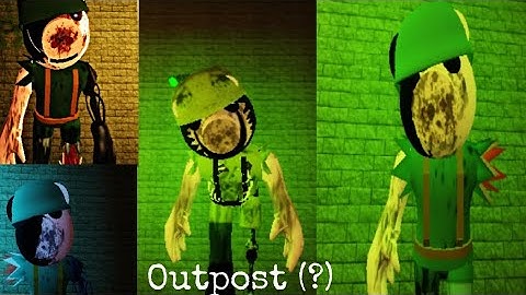 Outpost All jumpscares in Piggy: TROI concept Bots skins