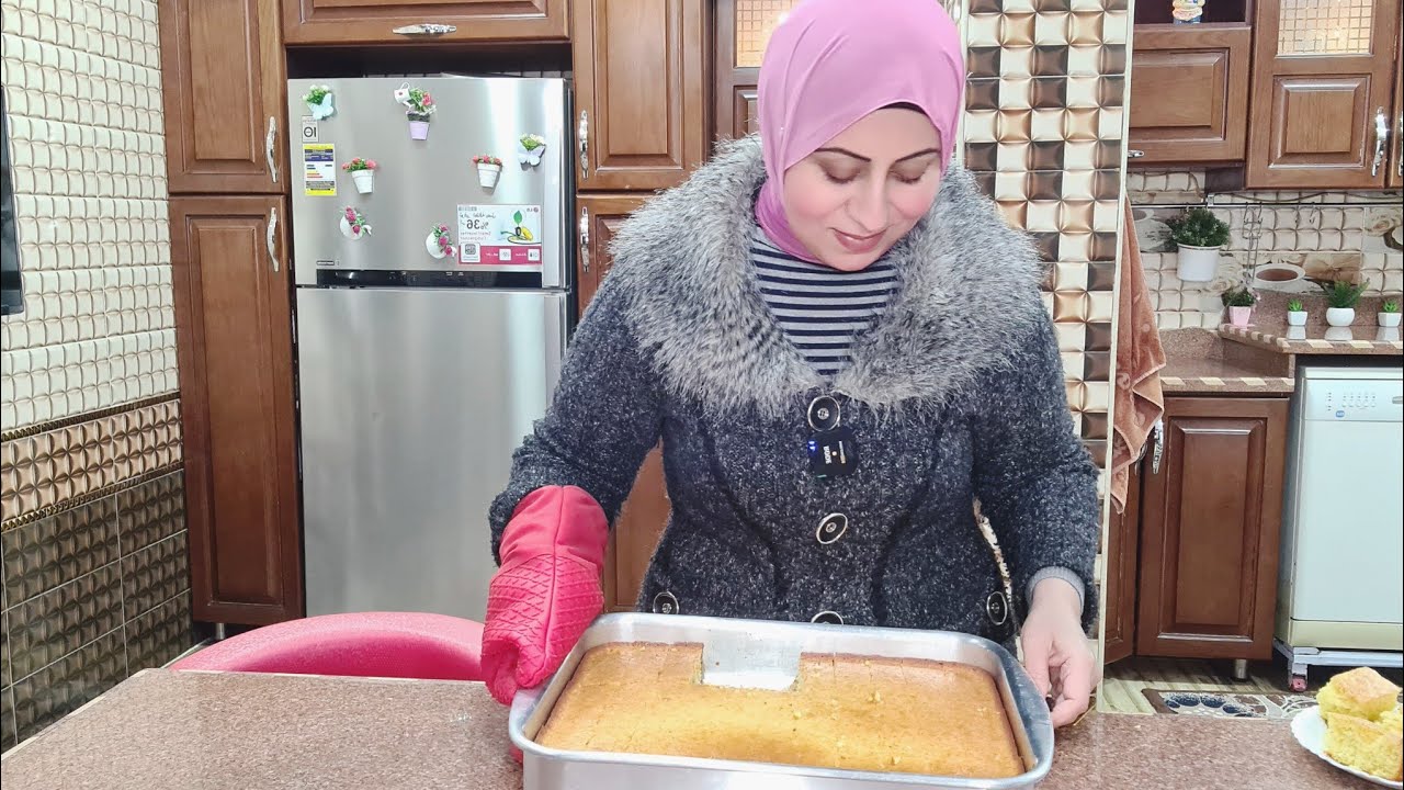 محبتش اروح لماما ايدي فاضية🌹وفي موسم البرتقال هتحبوها مش هتبطلوا تعملوها #كيكة_البرتقال