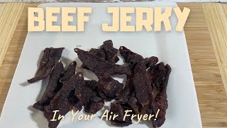 Air Fryer Beef Jerky | Simple and Easy Beef Jerky | Air Fryer Recipes |