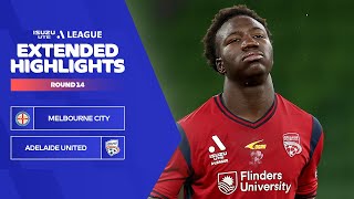 Melbourne City v Adelaide United - Extended Highlights | Isuzu UTE A-League 2023-24 | Round 14