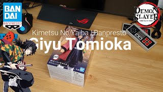 Giyu Tomioka | Kimetsu No Yaiba (Demon Slayer) | Banpresto | Figure Unboxing