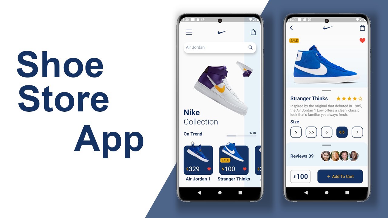 Store App - Flutter UI - Speed Code - YouTube