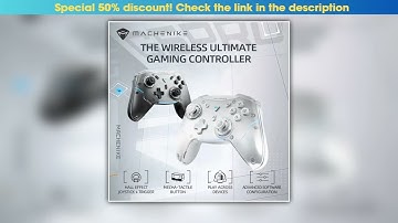 Unboxing Gamepad Wireless Gaming Controller Machenike G5 Pro Elite Hall Trigger Joystick Mecha-Tact