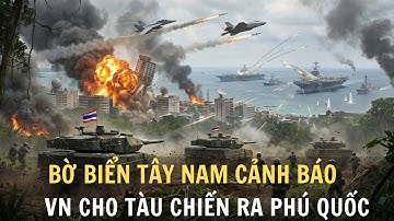 VN Cho Tàu Chiến Phòng Thủ Phú Quốc? Khi Thái-Cam Phang Nhau Bờ Biển Tây Nam