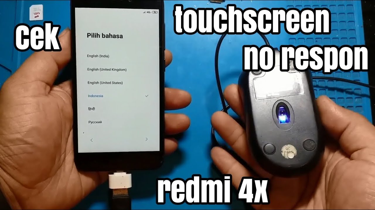 SERVICE TOUCHSCREEN TIDAK BERFUNGSI XIAOMI REDMI 4X EMPUK!!! - YouTube