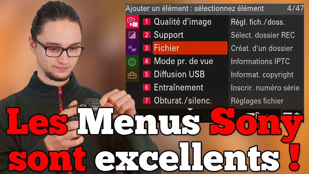 Voil Pourquoi les Menus Sony sont Excellents 