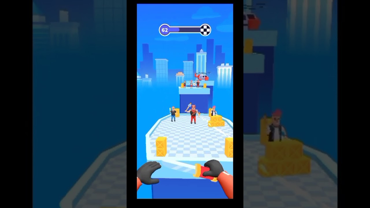 Fastest⚡ Gameplay 🥵🤬 in Hit Master 3D 