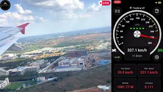Aeroplane Live Speed Tracking Incredible Takeoff Journey
