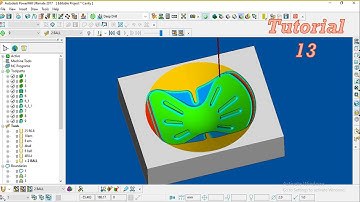 Delcam 2017 3D Programming Cavity Complot Tutorial