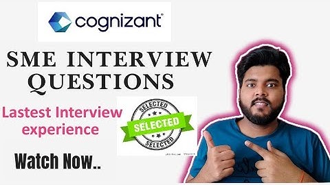 SME interview questions | latest experience | Important Question by Sachin