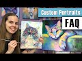 Want a Painting of Your Cat or Dog? Here&#39;s Everything You Need to Know About My Custom Pet Portraits