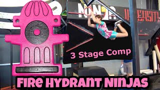 Fire Hydrant Ninja 3 Stage Competition