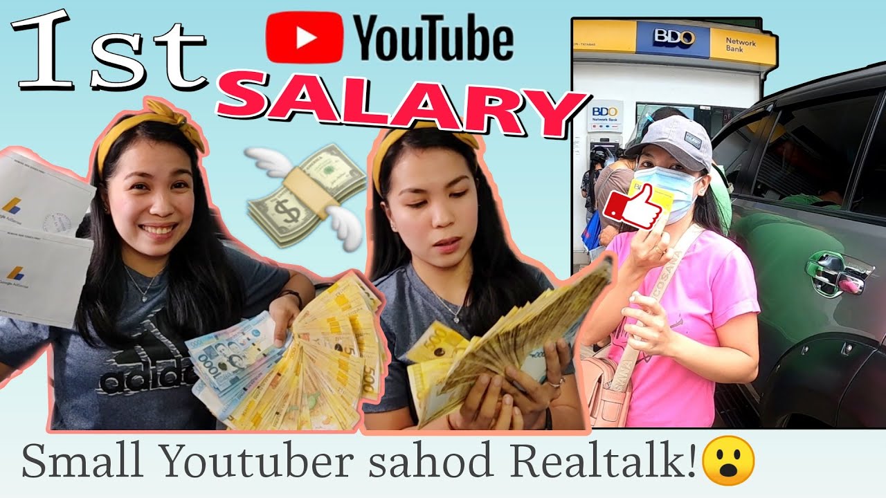 FIRST YOUTUBE SALARY 1 VIEW MAGKANO PAANO KUMITA SA YOUTUBE Step by Step UNANG SAHOD  Dianne Q