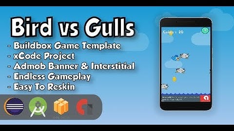 Bird vs Gulls - Buildbox Game Template (Android Studio and Eclipse project included)