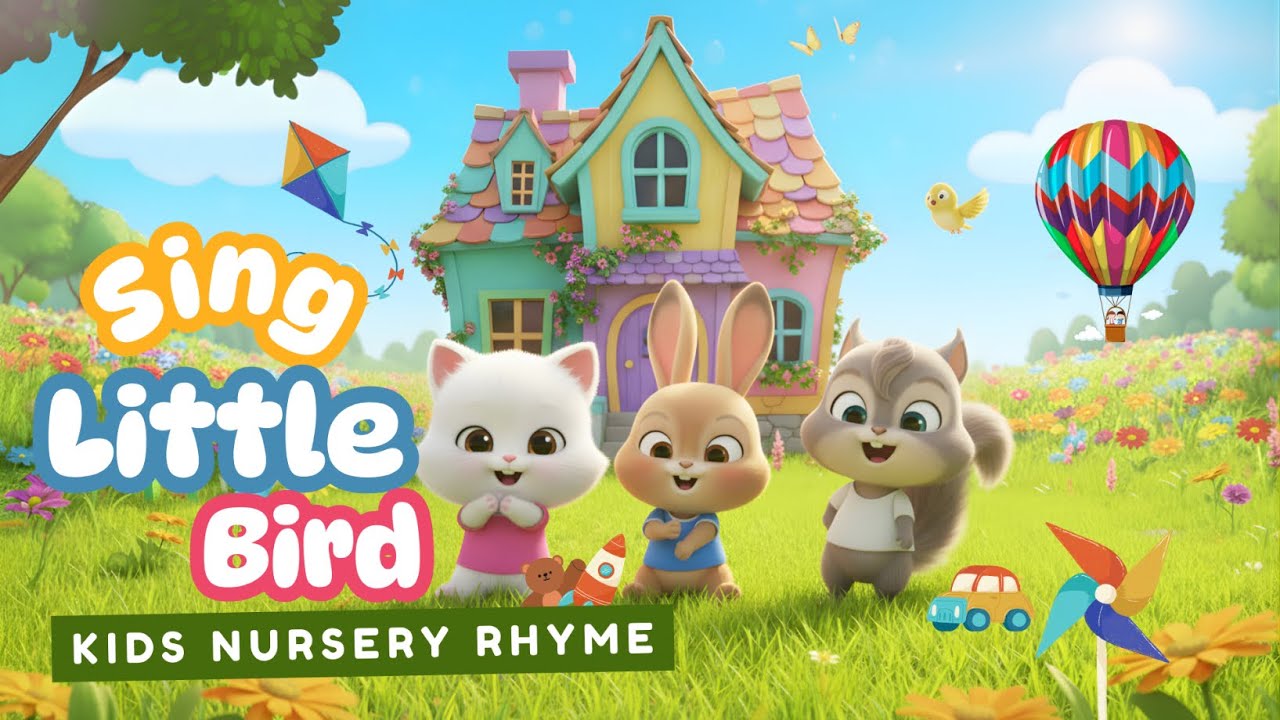 Sing Little Bird | Fun Kids Song |Nursery Rhymes & Kids Songs 