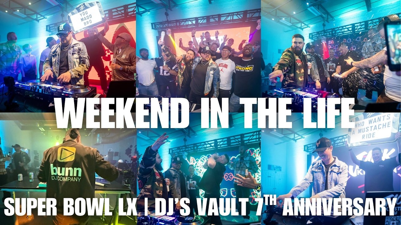 Выходные из жизни | 7-летний юбилей DJ's Vault | Супербоул LX | Поездка в Даллас в 2026 году