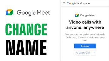 How To Change Name in Google Meet - Full Guide 2025