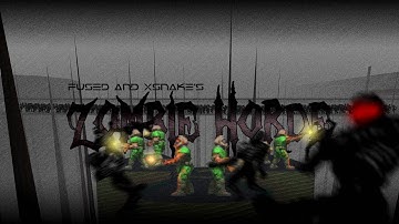 Doom 2 mod Zombie horde (gameplay) zandronum ! ^-^