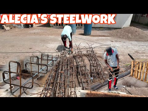 Mason Showing His SteelWork Skills, Alecia Getting A Strong Structure!!!