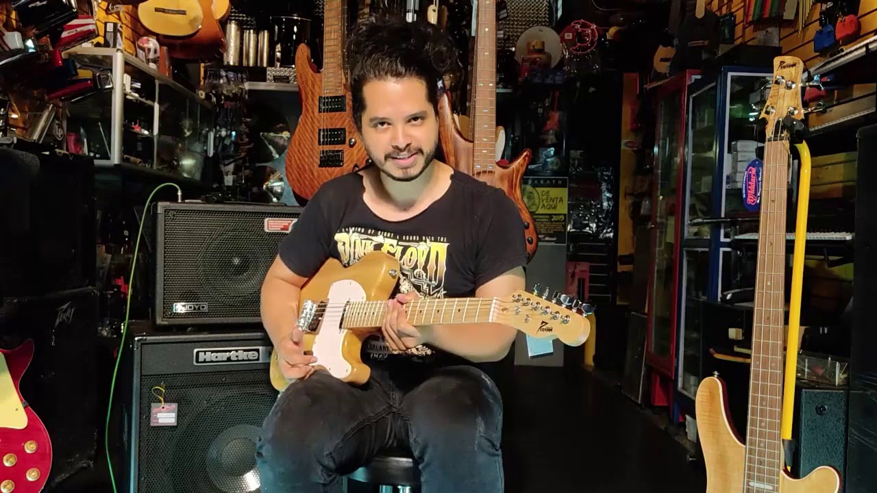 Guitarra Electroacustica Persian Ref: AF-H00LC-RD Rojo Rubí | Tecnical music