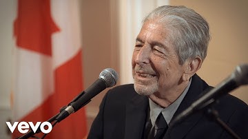Leonard Cohen - Leonard Cohen on his writing process (Official You Want It Darker press conference)