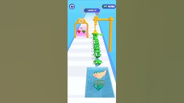Gem Stack Run:"All levels Gameplay" (Level-17) Complete