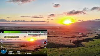 DJI MAVIC AIR Urban Range Test in HAWAIIAN SUNSET - CLOSE CALL!  [2.4Ghz Mode, No Boosters]