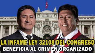 La Infame Ley 32108 De Crimen Organizado Ya Rinde Sus Frutos