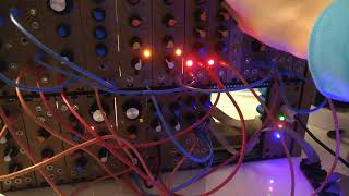Modular Synth Jam with synced oscillators