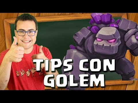 CONSEJOS PARA LA BARAJA DE GÓLEM | Clash Royale con TheAlvaro845 | Español