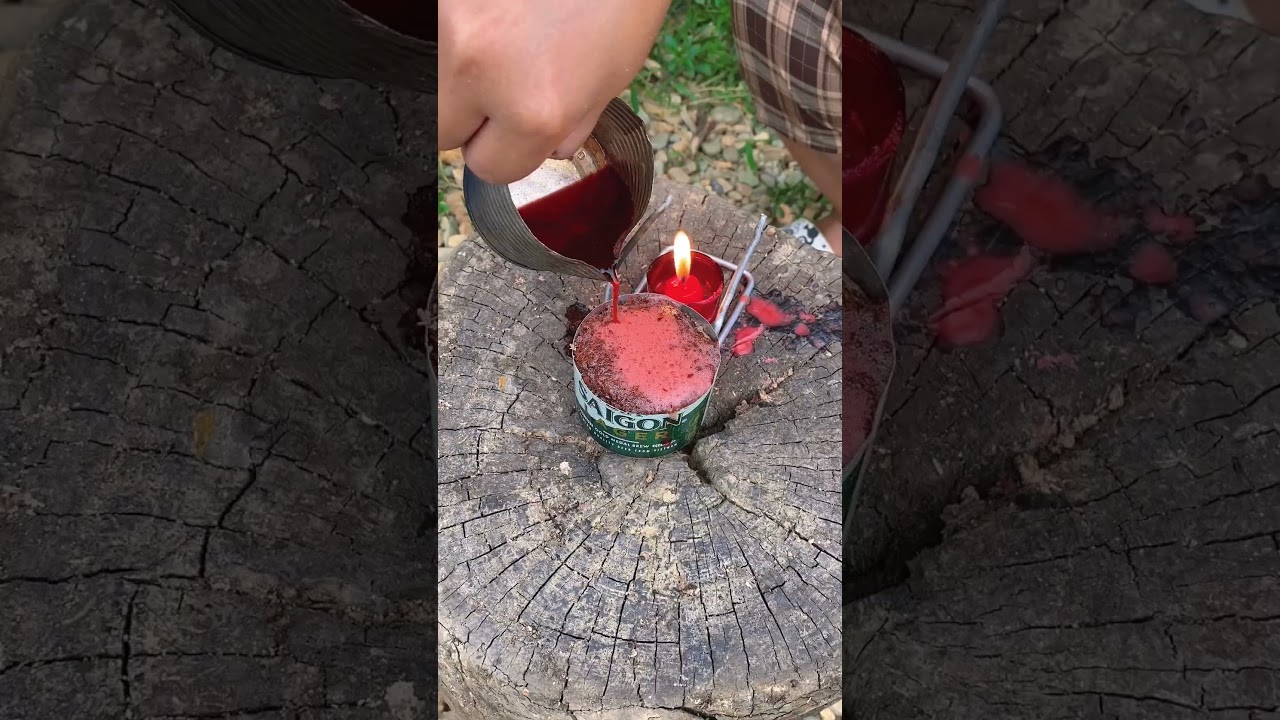 Survival Skill: Super Handy Simple Sawdust Stove 