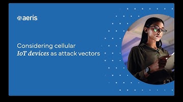 Considering cellular IoT devices as attack vectors