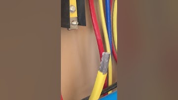 185 mm 2 Aluminium Cable Crimping by bimetallic lugs Part 1