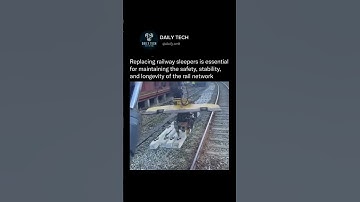Railway Sleepers #shorts #technology
