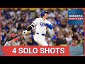 DODGERS POSTCAST: Offense provided by 4 solo HR's and Wrobo had the Phillies guessing.
