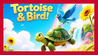 The Tortoise and the Bird  A Bright & Colorful Kids Story About Friendship