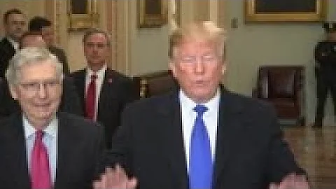 Trump talks Mueller Probe, ACA on Capitol Hill