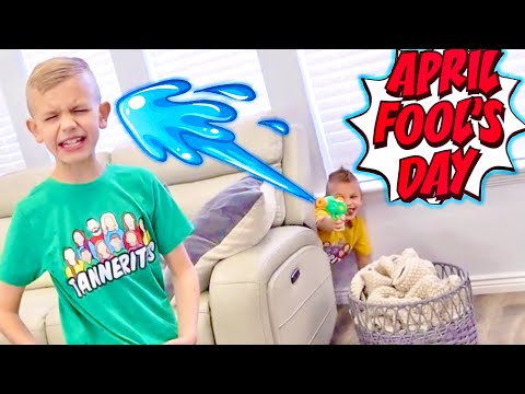 April Fools Day JoKes On Tannerites KiDs! Squirted By BrOther!