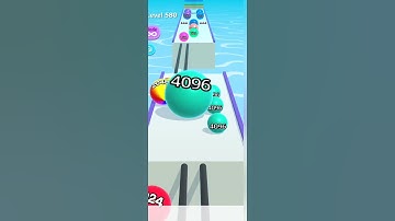 How to play Ball Run 2048 level 580 #ballrun #5minutestech #level580
